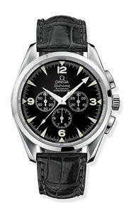 Omega Seamaster Aqua Terra 150M Automatic 42.2 Railmaster Chronograph / Black Alligator